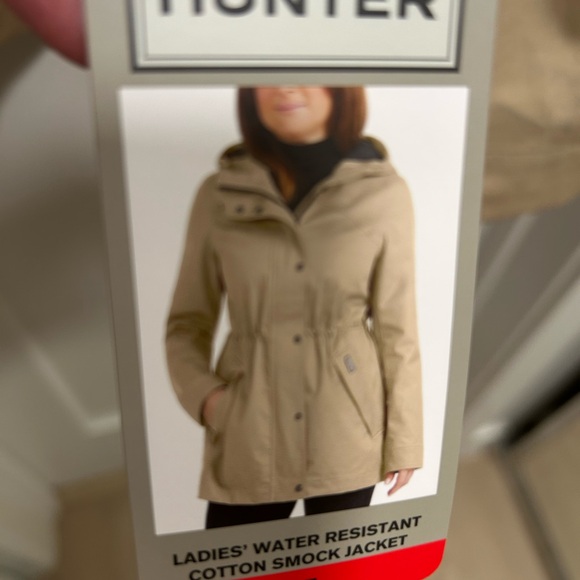 Hunter Jackets & Blazers - Hunter Tan Hooded Jacket